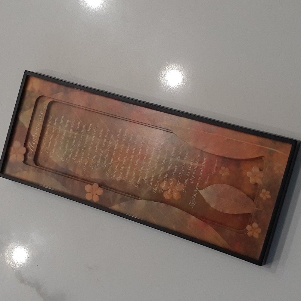 Meiji Stewart framed poem